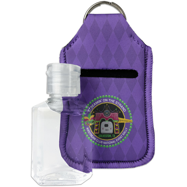 Custom Streamin' on the Strand Hand Sanitizer & Keychain Holder - Small