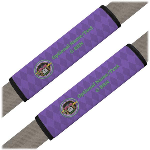 Custom Streamin' on the Strand Seat Belt Covers - Set of 2