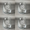 Streamin' on the Strand Set of Four Personalized Stemless Wineglasses (Approval)