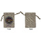 Streamin' on the Strand Small Burlap Gift Bag - Front Approval