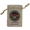 Streamin' on the Strand Small Burlap Gift Bag - Front