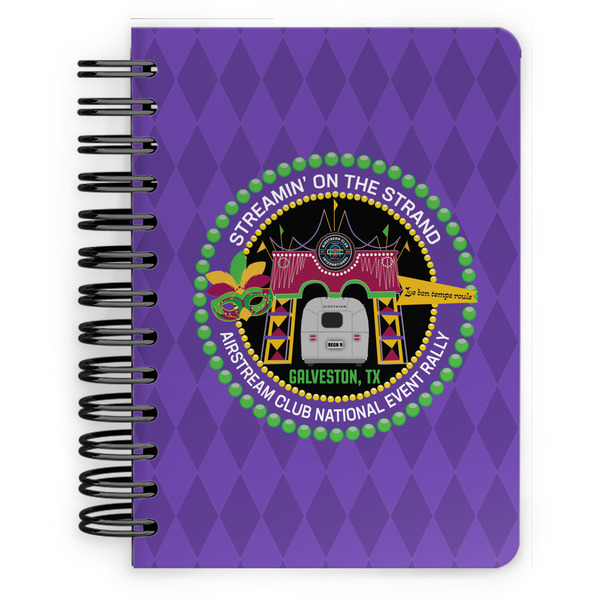 Custom Streamin' on the Strand Spiral Notebook - 5" x 7"