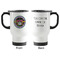 Streamin' on the Strand Stainless Steel Travel Mug with Handle - Front & Back