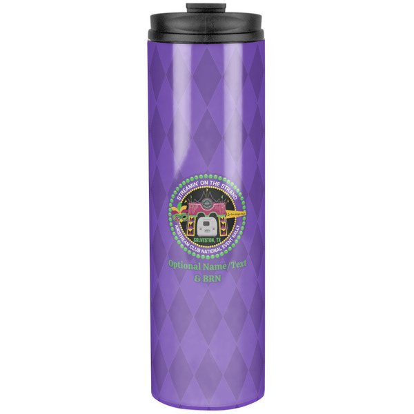 Custom Streamin' on the Strand Stainless Steel Skinny Tumbler - 20 oz