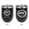 Streamin' on the Strand Stainless Wine Tumblers - Black - Double Sided - Approval