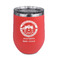 Streamin' on the Strand Stainless Wine Tumblers - Coral - Single Sided - Front