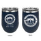 Streamin' on the Strand Stainless Wine Tumblers - Navy - Double Sided - Approval