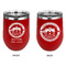 Streamin' on the Strand Stainless Wine Tumblers - Red - Double Sided - Approval