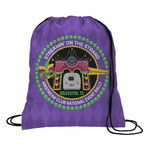 Streamin' on the Strand Drawstring Backpack - Small