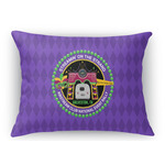 Streamin' on the Strand Rectangular Throw Pillow Case - 12" x 18"