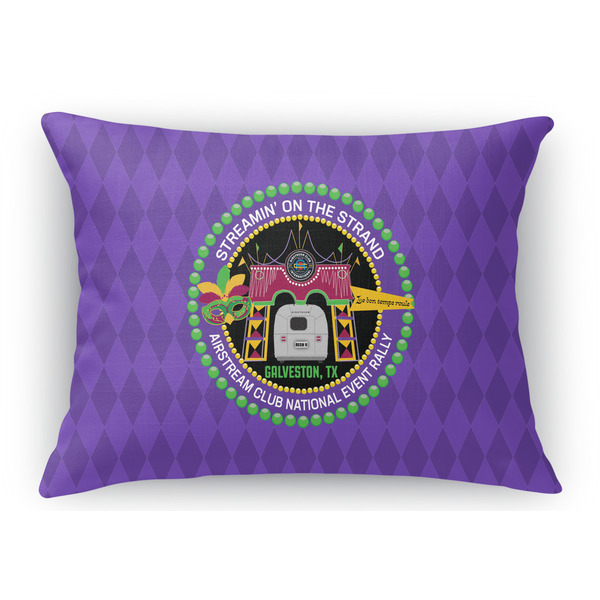 Custom Streamin' on the Strand Rectangular Throw Pillow Case