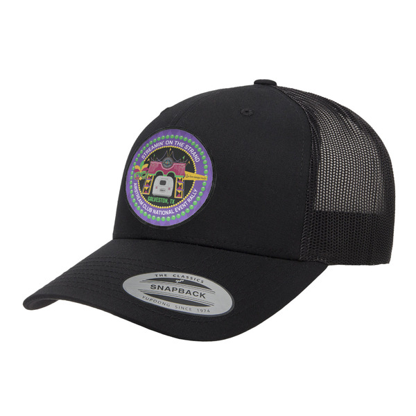 Custom Streamin' on the Strand Trucker Hat - Black