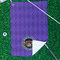 Streamin' on the Strand Waffle Weave Golf Towel - In Context