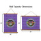 Streamin' on the Strand Wall Hanging Tapestries - Parent/Sizing