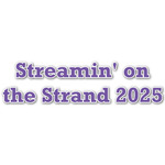 Streamin' on the Strand Name/Text Decal - Large