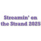 Streamin' on the Strand Wall Name Decal