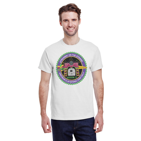 Custom Streamin' on the Strand T-Shirt - White