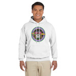 Streamin' on the Strand Hoodie - White - Large