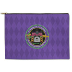 Streamin' on the Strand Zipper Pouch - Large - 12.5" x 8.5"