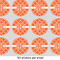 Linked Circles 1" Multipurpose Round Labels - Sheet