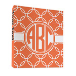 Linked Circles 3 Ring Binder - Full Wrap - 1" (Personalized)