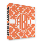 Linked Circles 3 Ring Binder - Full Wrap - 2" (Personalized)