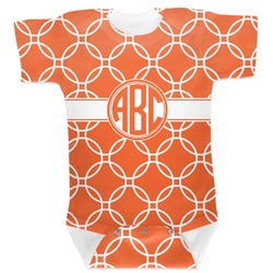 Linked Circles Baby Bodysuit 0-3 (Personalized)