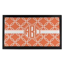 Linked Circles Bar Mat - Small (Personalized)