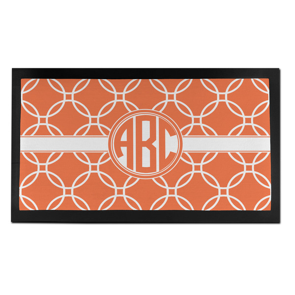 Custom Linked Circles Bar Mat - Small (Personalized)