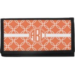 Linked Circles Canvas Checkbook Cover (Personalized)