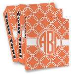 Linked Circles 3 Ring Binder - Full Wrap (Personalized)