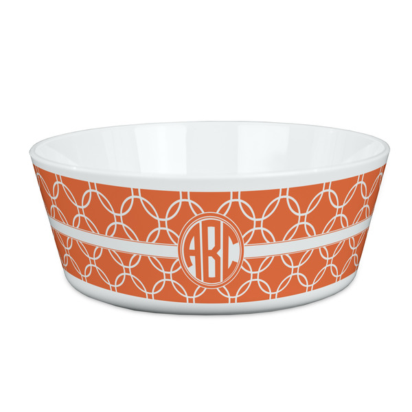 Custom Linked Circles Kid's Bowl (Personalized)