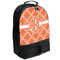 Linked Circles Large Backpack - Black - Angled View