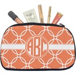 Linked Circles Makeup / Cosmetic Bag - Medium (Personalized)