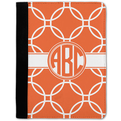 Linked Circles Notebook Padfolio w/ Monogram