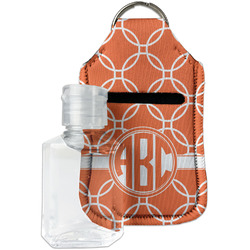 Linked Circles Hand Sanitizer & Keychain Holder (Personalized)