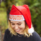 Linked Circles Santa Hat - Lifestyle 2 (Emily)