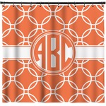 Linked Circles Shower Curtain (Personalized)