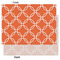 Linked Circles Tissue Paper - Heavyweight - Large - Front & Back