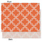 Linked Circles Tissue Paper - Lightweight - Medium - Front & Back