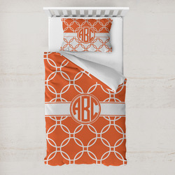 Linked Circles Toddler Bedding w/ Monogram