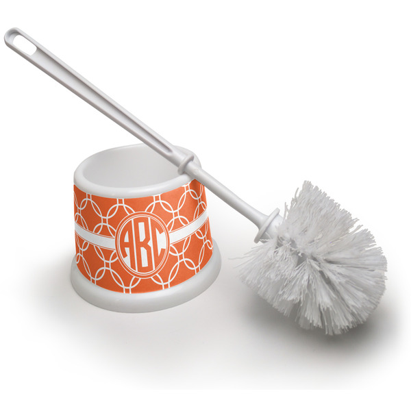 Custom Linked Circles Toilet Brush (Personalized)