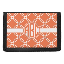 Linked Circles Trifold Wallet (Personalized)