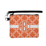 Linked Circles Wristlet ID Case w/ Monogram