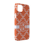 Linked Circles iPhone Case - Plastic - iPhone 14 Pro (Personalized)