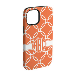 Linked Circles iPhone Case - Rubber Lined - iPhone 15 (Personalized)