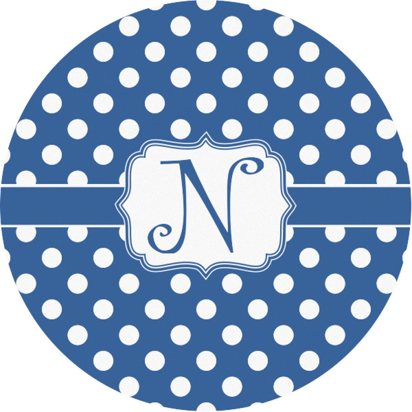 Custom Polka Dots Multipurpose Round Labels - 1" (Personalized)