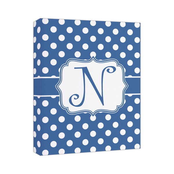 Custom Polka Dots Canvas Print (Personalized)