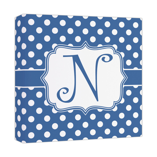 Custom Polka Dots Canvas Print - 12x12 (Personalized)