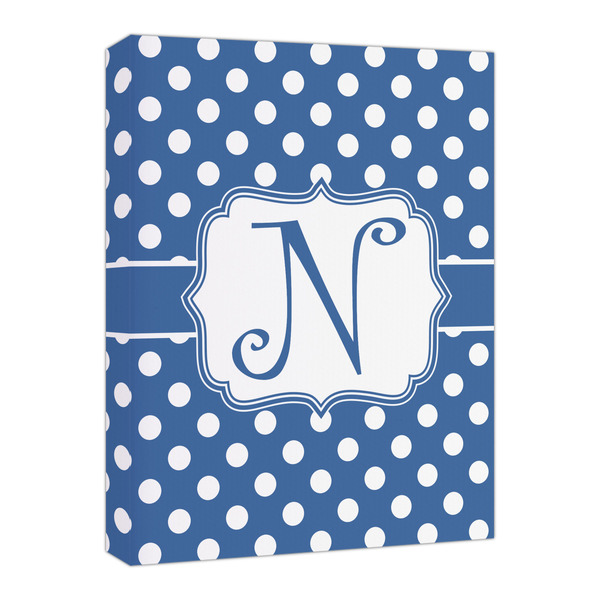 Custom Polka Dots Canvas Print - 16x20 (Personalized)